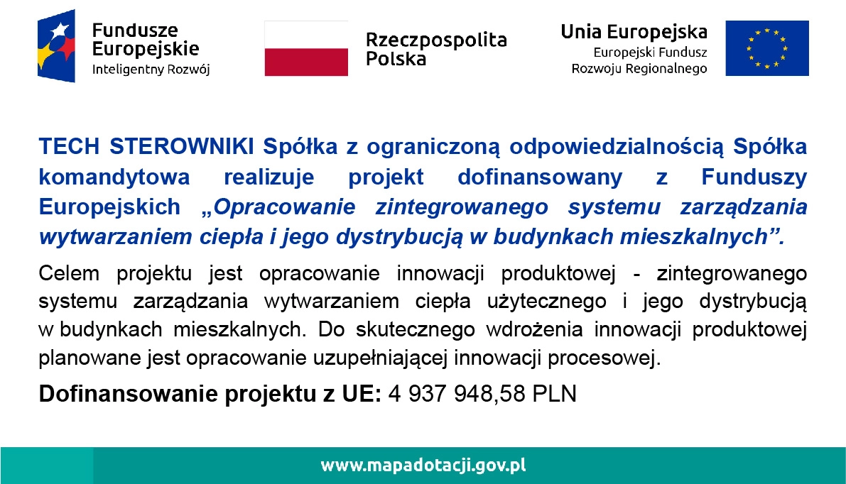 Program Operacyjny Inteligentny Rozwój 2014-2020 w ramach poddziałania 1.1.1. współfinansowanego ze środków Europejskiego Funduszu Rozwoju Regionalnego